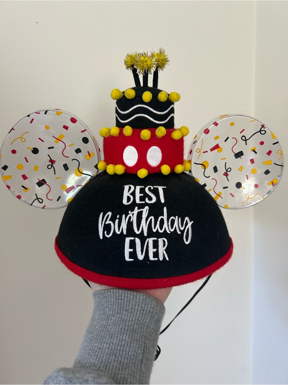 Disney Parks Birthday hat Mickey ears